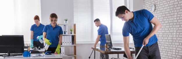 Post-construction cleanup service